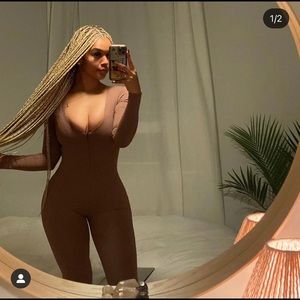 STRIPT Official Nude Cedes Bodysuit